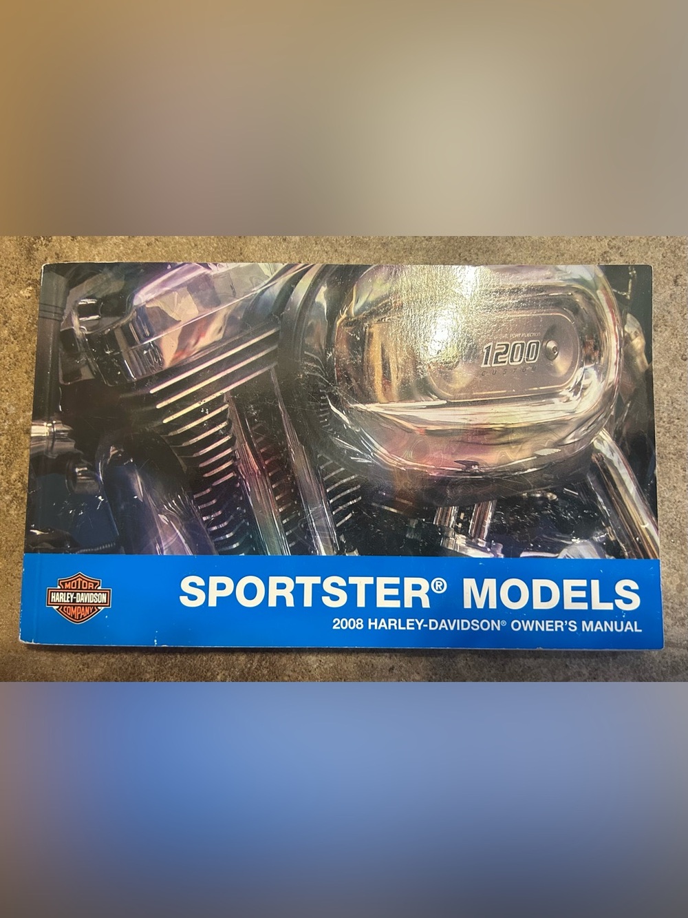 2008 Harley Davidson Sportster Models Owners Manual PN 99468-08